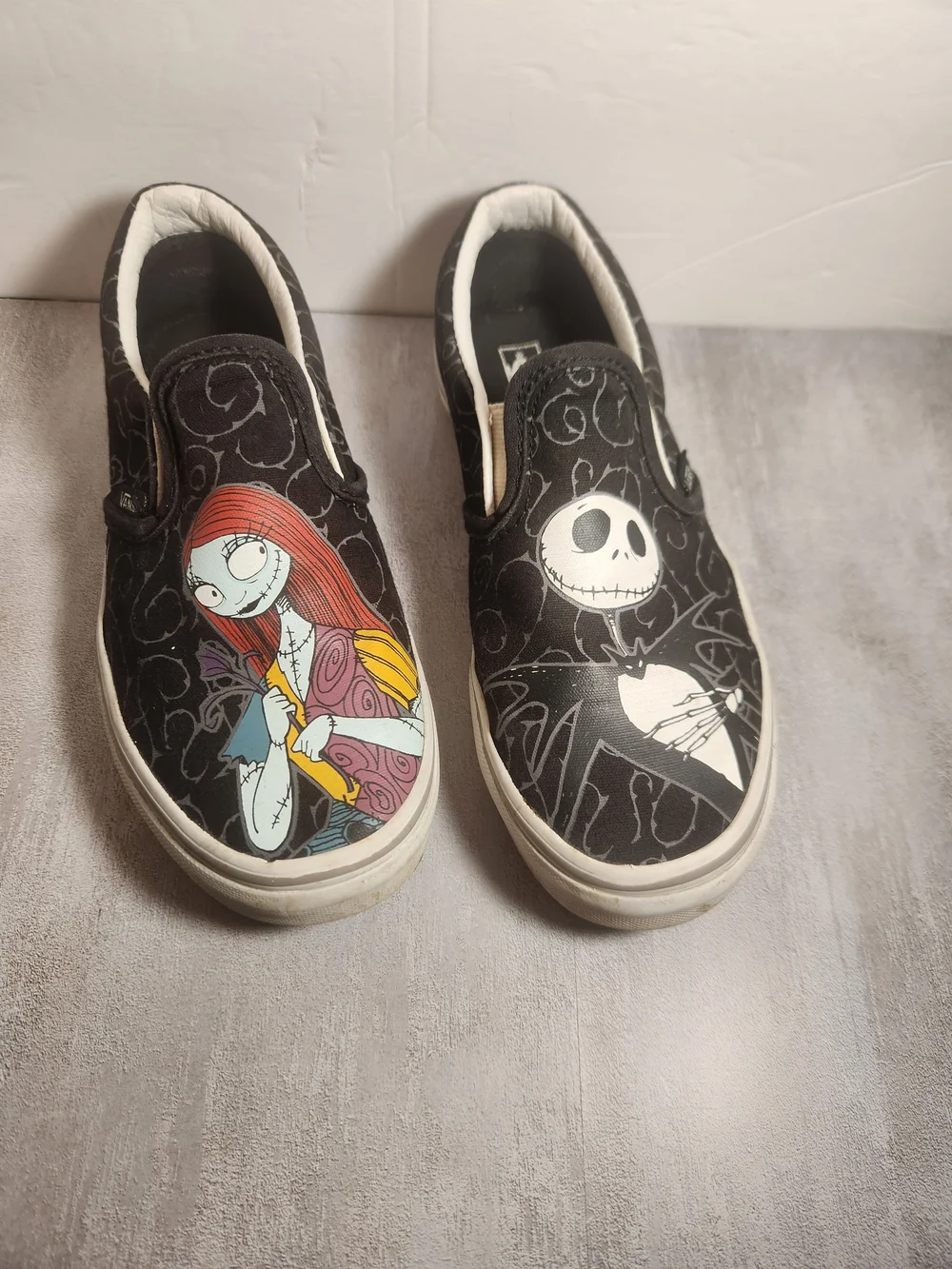Kids Vans Slip-On Jack and Sally Shoes/Sneakers
